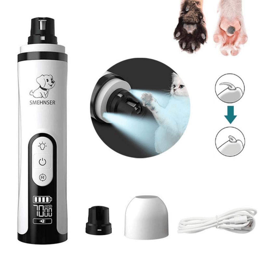 Aparador de unhas elétrico SAFE PET - Gatos e Cachorros - Lojas Promorin
