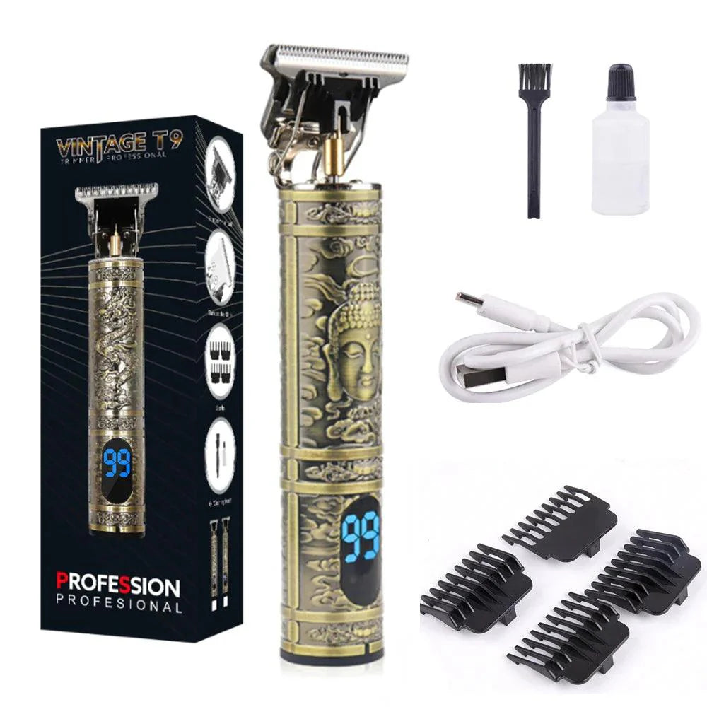 Barbeador e Aparador - Vintage T9 Ultra Barber - Lojas Promorin