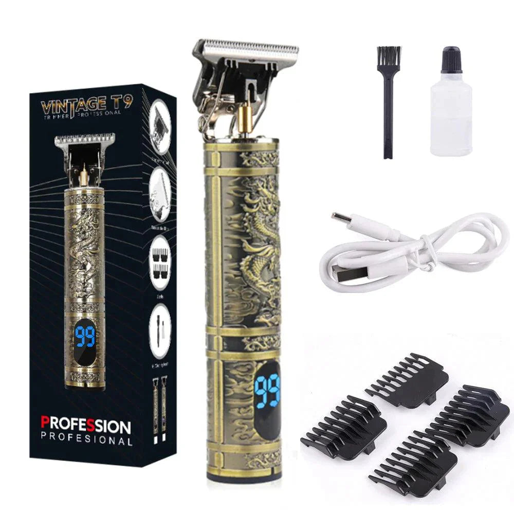 Barbeador e Aparador - Vintage T9 Ultra Barber - Lojas Promorin