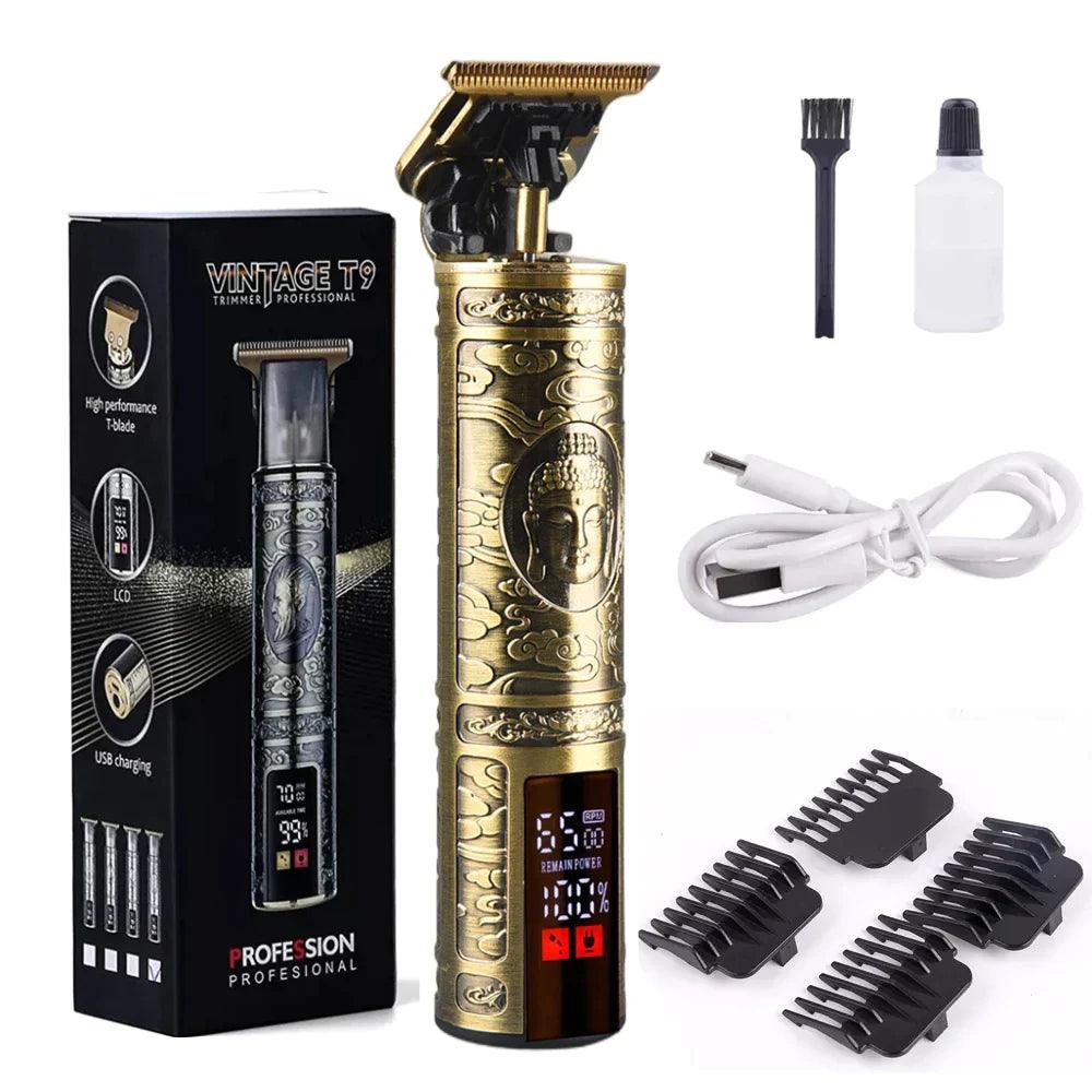 Barbeador e Aparador - Vintage T9 Ultra Barber - Lojas Promorin