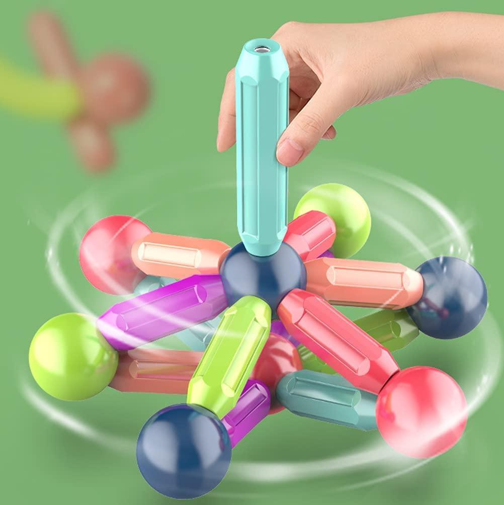 Blocos de Construção Magnéticos para Crianças - Constru Kids® - Lojas Promorin