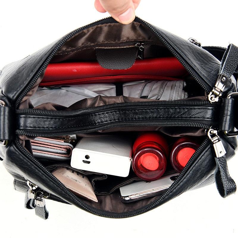 Bolsa Elegance de Couro Original - Lojas Promorin