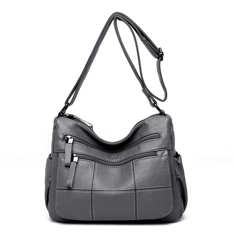 Bolsa Elegance de Couro Original - Lojas Promorin