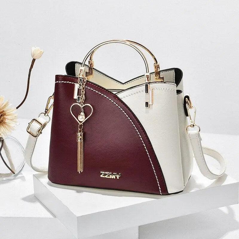 Bolsa Feminina Luxuosa em Couro - Lojas Promorin