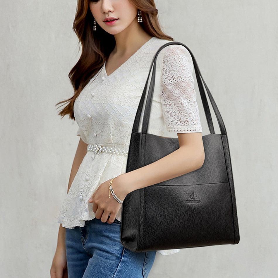 Bolsa Ombro Couro Classic - 2024 - Lojas Promorin