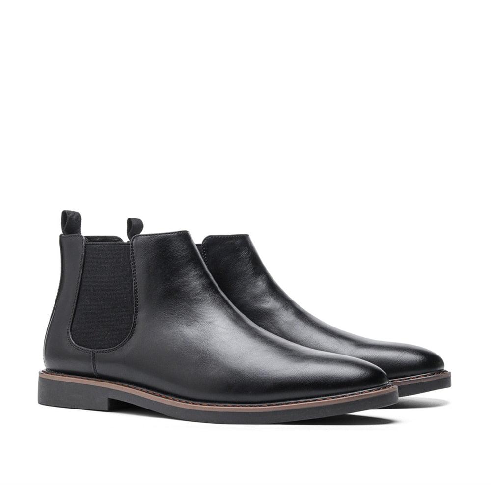 Bota Chelsea Masculina Original em Couro e Palmilha Ortopédica - Lojas Promorin