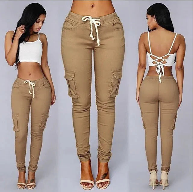 Calça jogger Feminina Cintura Alta Serenity