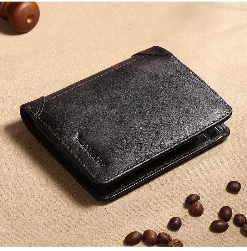 Carteira de Couro Masculina com Antifurto