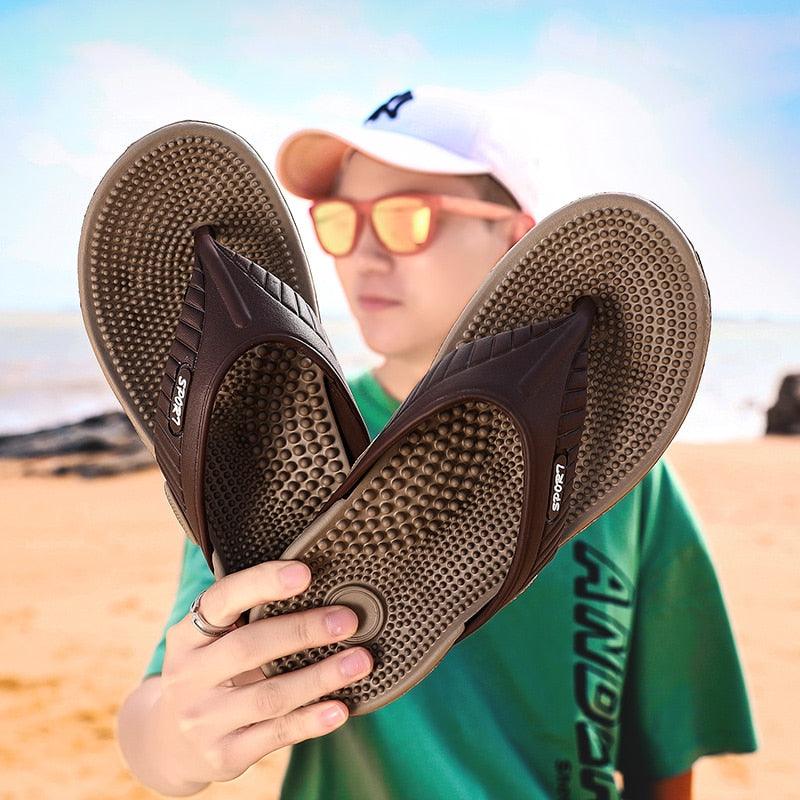 Chinelo Ortopédico - Massageador de Pés - Lojas Promorin