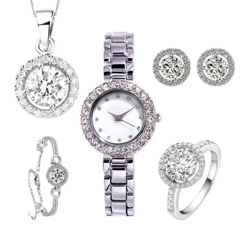 Conjunto Feminino de 5 Peças de Luxo - Ladies (Brinde Porta Joias) - Lojas Promorin