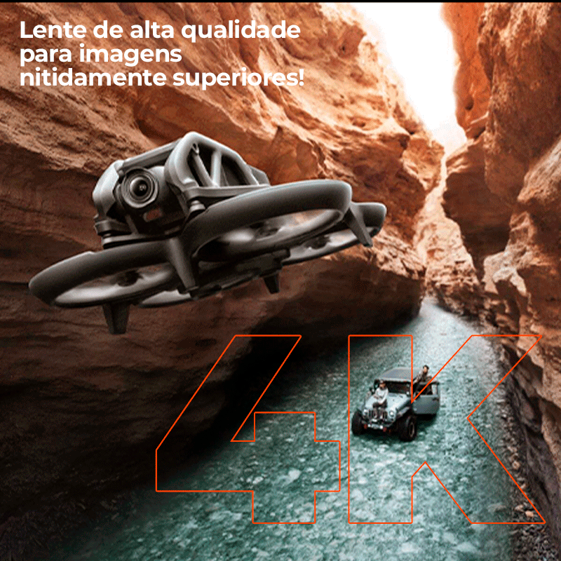 Drone FPV Nexus Pro Câmera com Óculos FPV 4K HD, 5G WiFi, GPS - Lojas Promorin