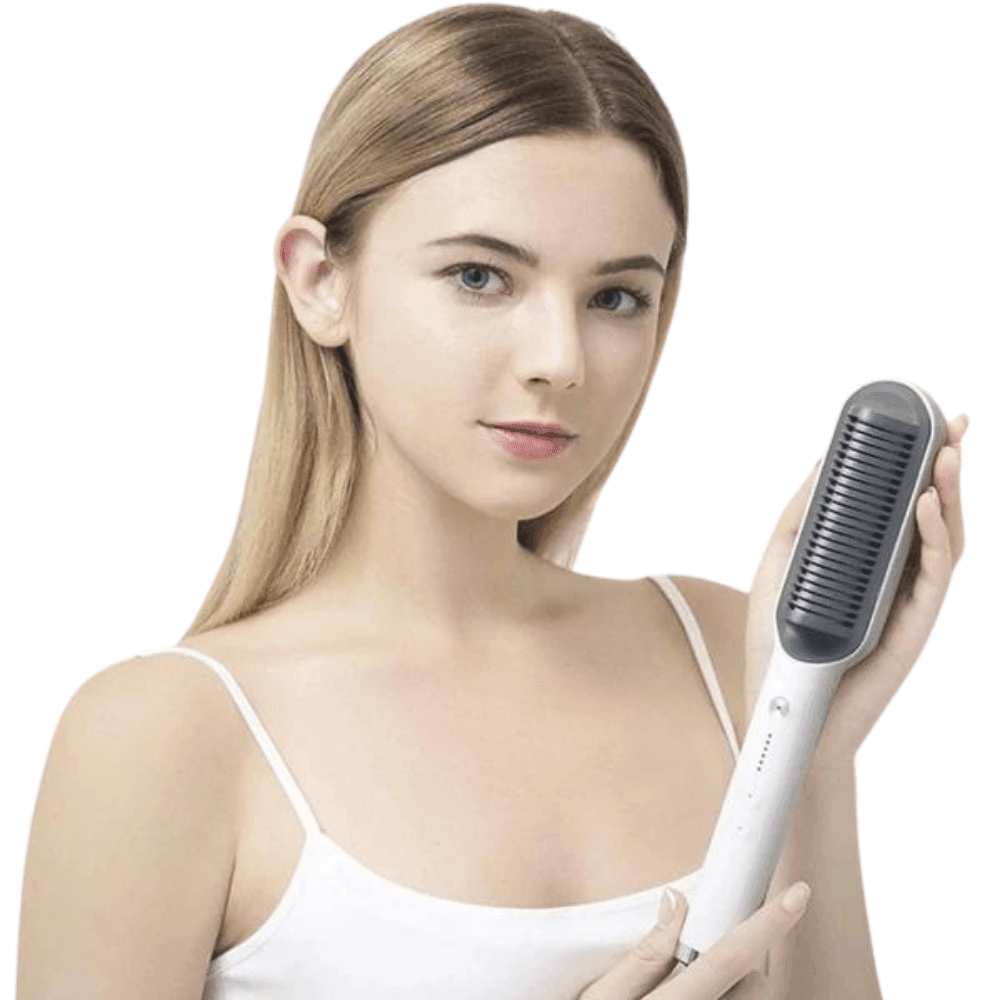 Escova Alisadora 3 em 1 LiseHair® - Lojas Promorin