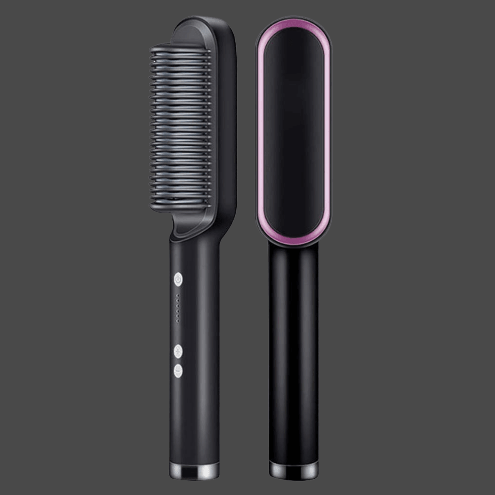 Escova Alisadora 3 em 1 LiseHair® - Lojas Promorin