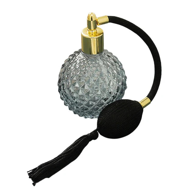 Frasco de Perfume Estilo Vintage em Cristal