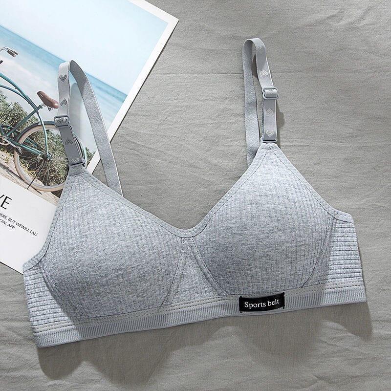 Kit com 5 Sutiãs 90% Algodão Super Confortável - Lojas Promorin