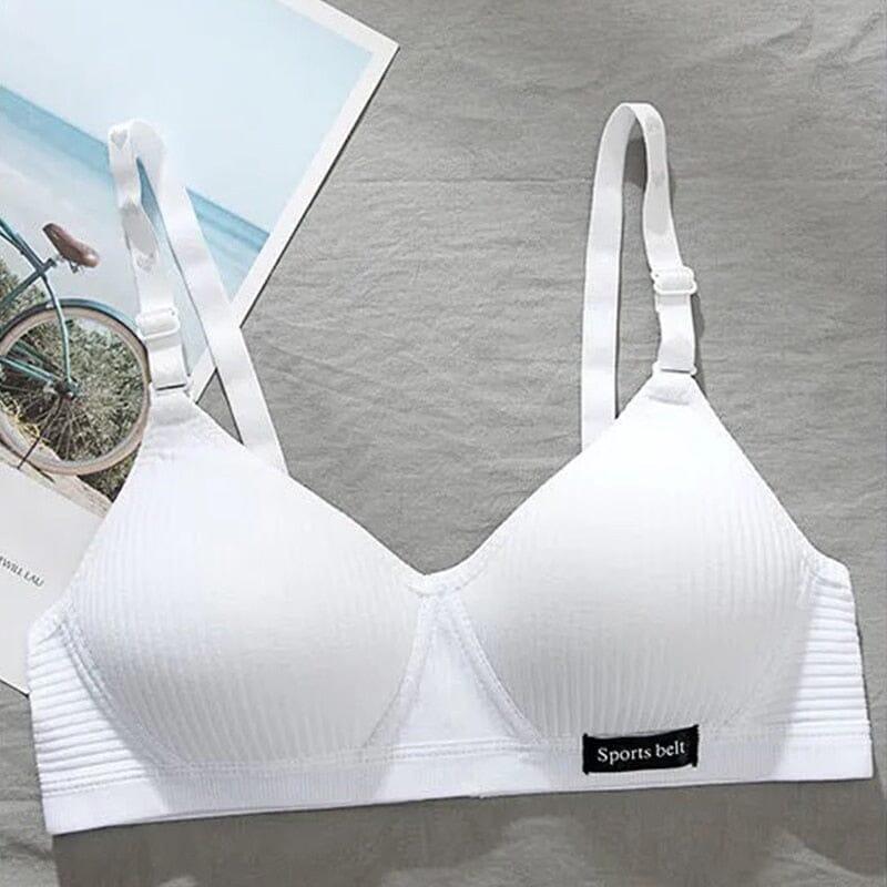 Kit com 5 Sutiãs 90% Algodão Super Confortável - Lojas Promorin
