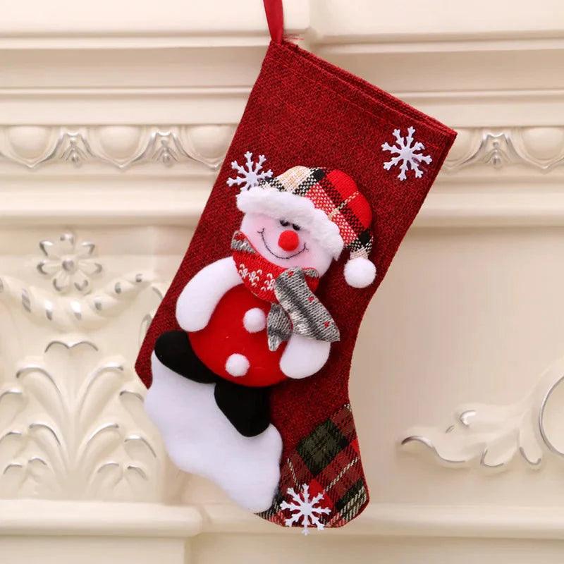 Meias de Natal Penduráveis - Para Decoração - Lojas Promorin
