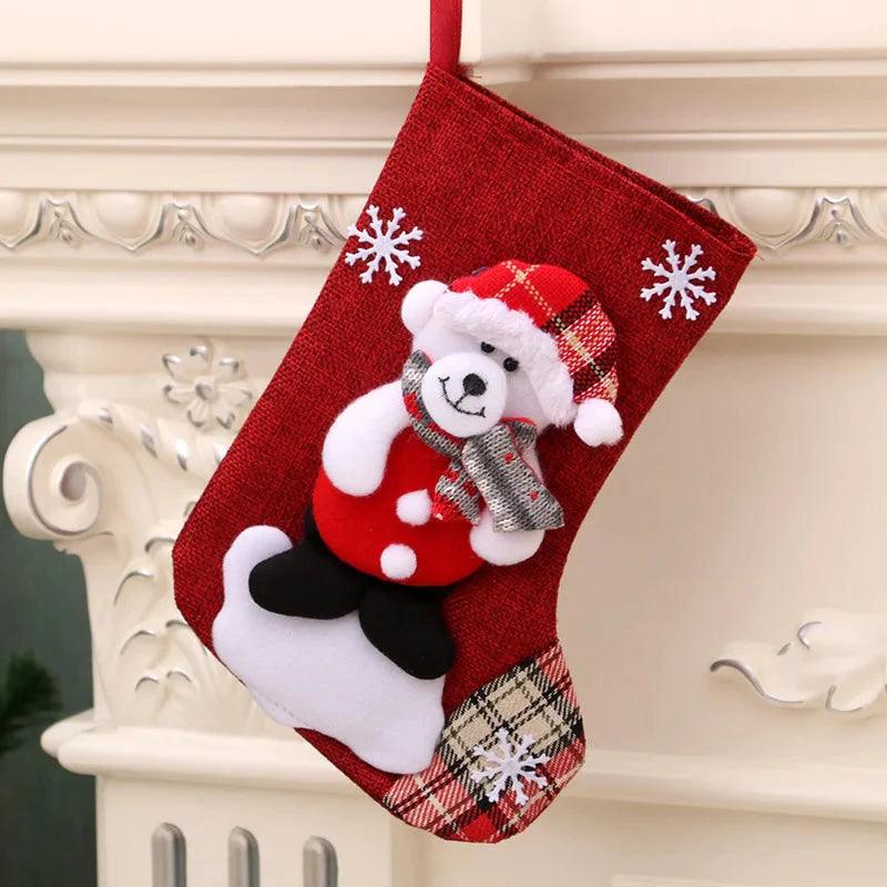 Meias de Natal Penduráveis - Para Decoração - Lojas Promorin