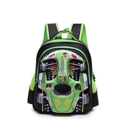 Mochila Infantil Carro de Corrida 3D - Seja o Mais Rápido da Turma - Lojas Promorin