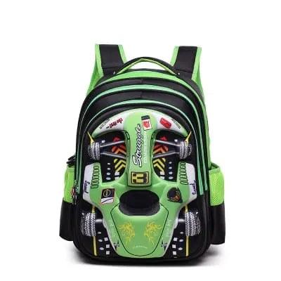 Mochila Infantil Carro de Corrida 3D - Seja o Mais Rápido da Turma - Lojas Promorin