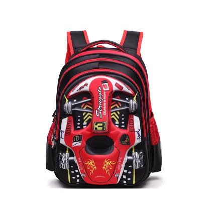 Mochila Infantil Carro de Corrida 3D - Seja o Mais Rápido da Turma - Lojas Promorin