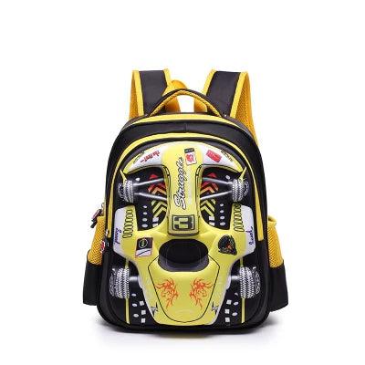 Mochila Infantil Carro de Corrida 3D - Seja o Mais Rápido da Turma - Lojas Promorin
