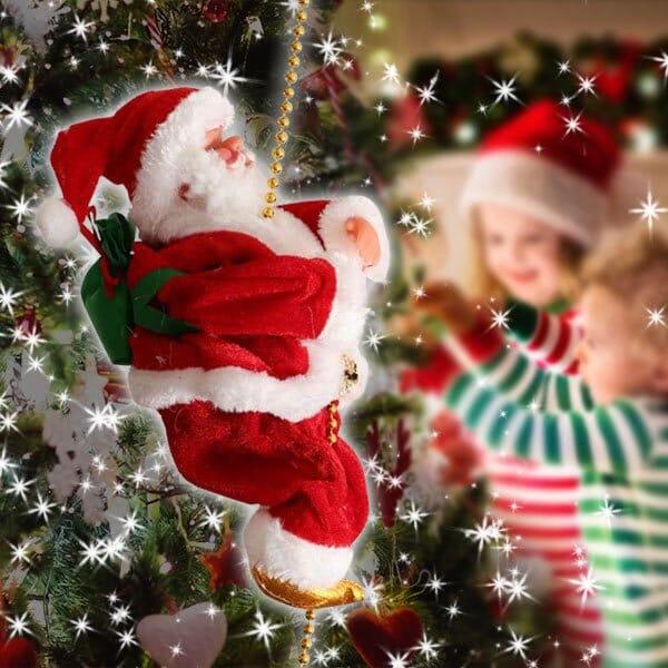 Papai Noel Escalador - Lojas Promorin