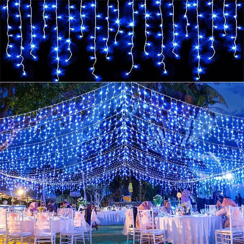 Pisca-Pisca Cascata para Decoração de Natal - Lojas Promorin