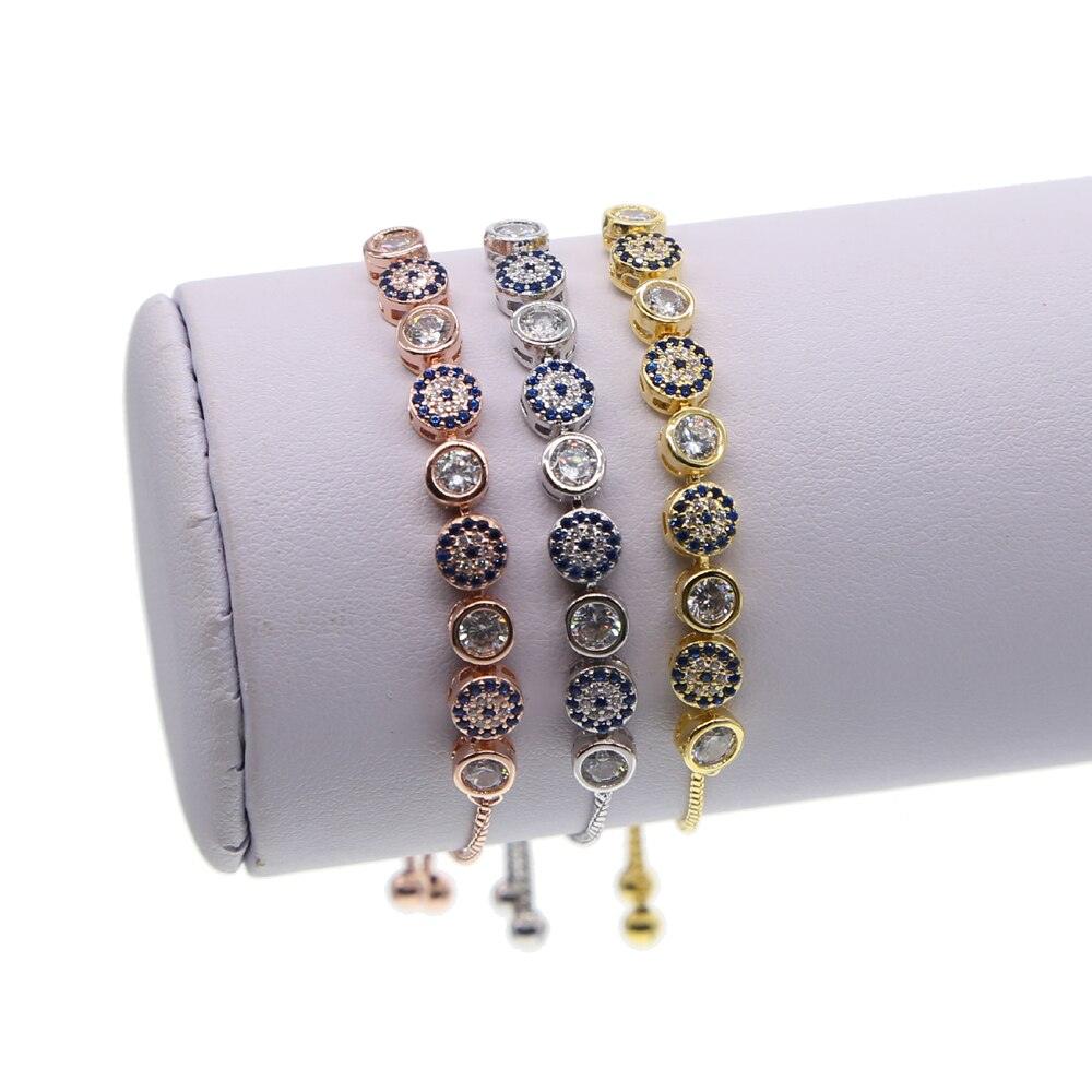 Pulseira Olho Grego com Cristais - Lojas Promorin