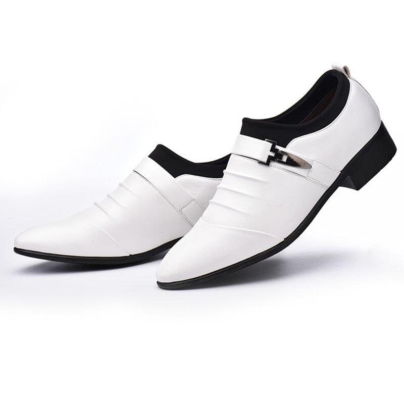 Sapato Social Masculino de Couro com Fivela - Lojas Promorin