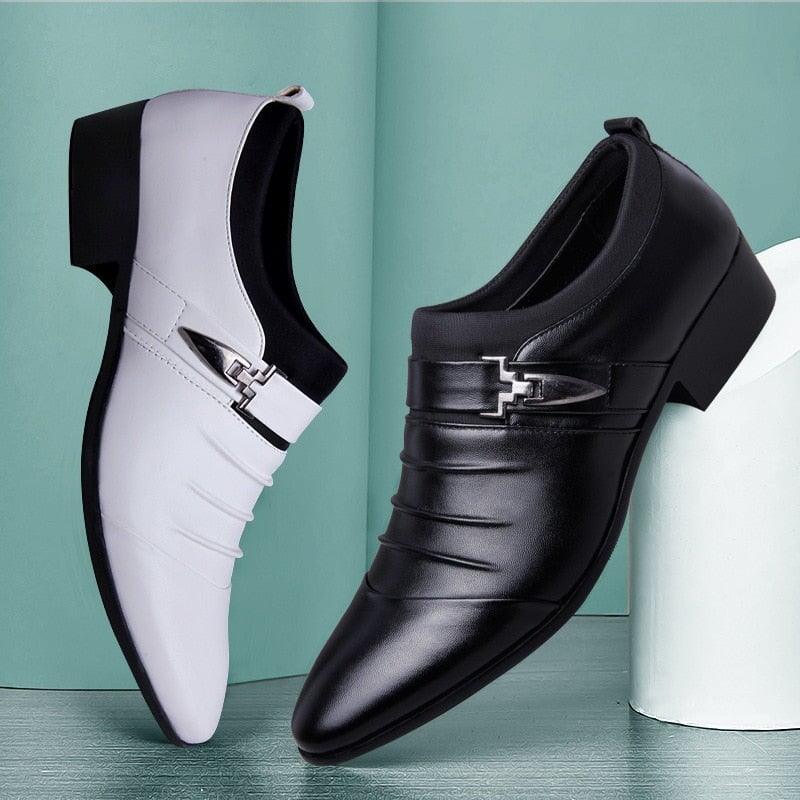 Sapato Social Masculino de Couro com Fivela - Lojas Promorin