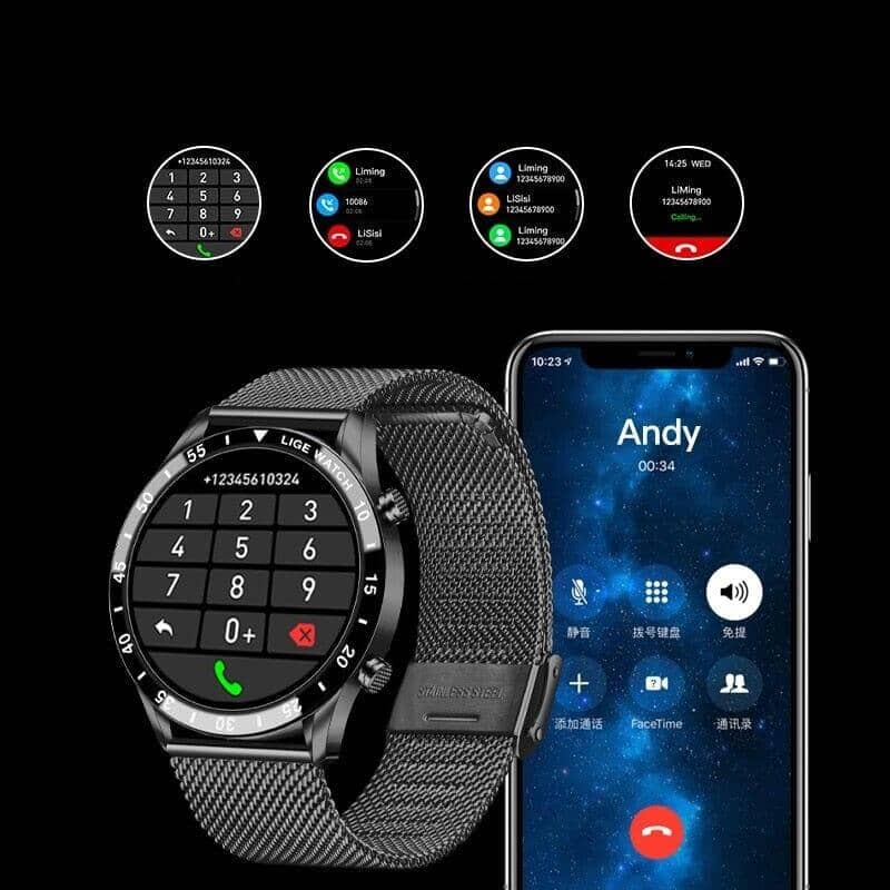 Smart Watch Masculino de Luxo - Tic Lux