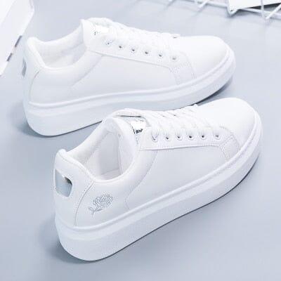 Tênis Branco Casual Feminino Ortopédico - Mônica - Lojas Promorin