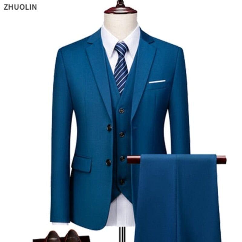 Terno Masculino de Luxo Marcante + 3 GRAVATAS DE BRINDE - Lojas Promorin