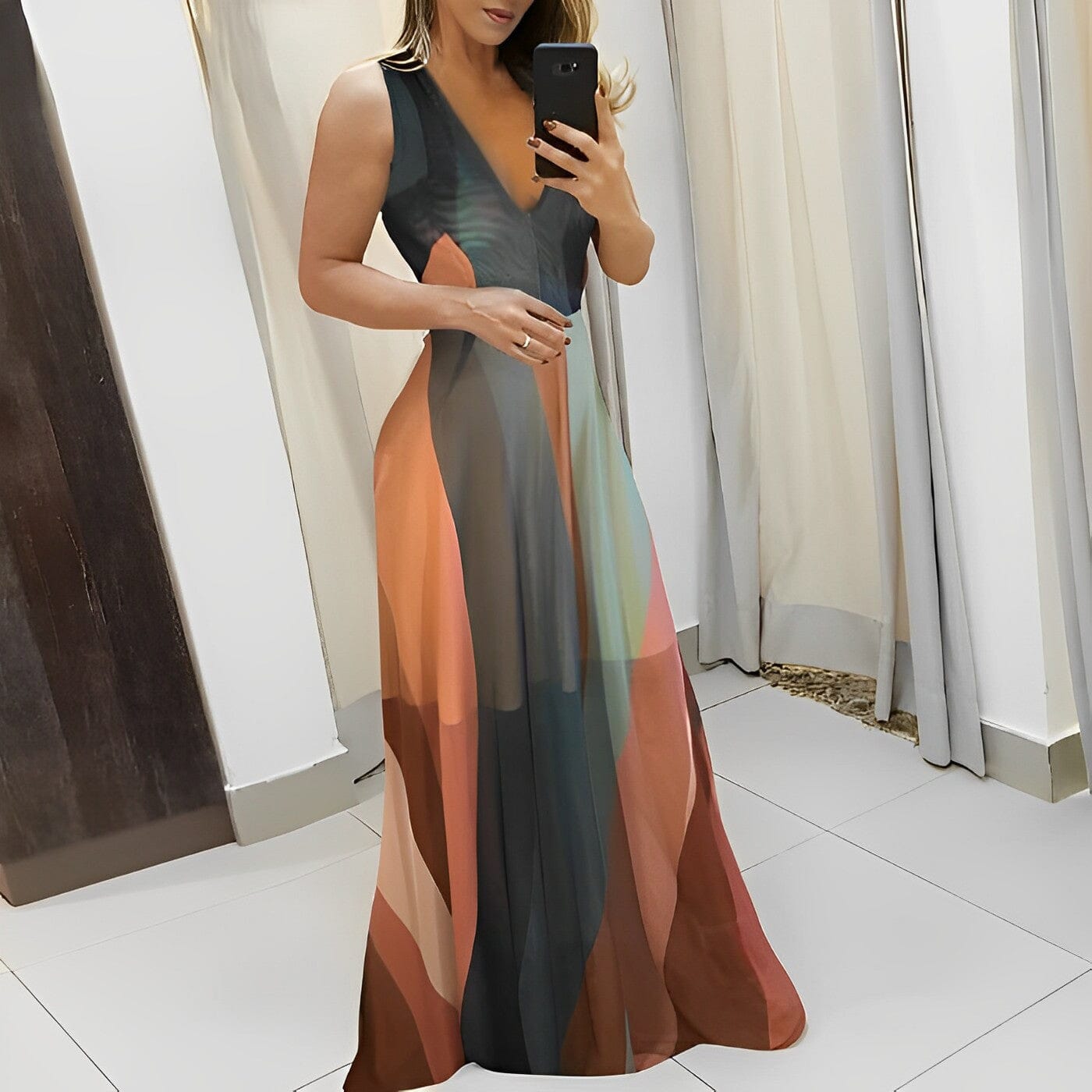 Vestido Feminino Longo Edith