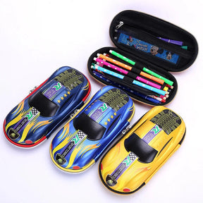 Estojo Escolar Infantil Racing Car