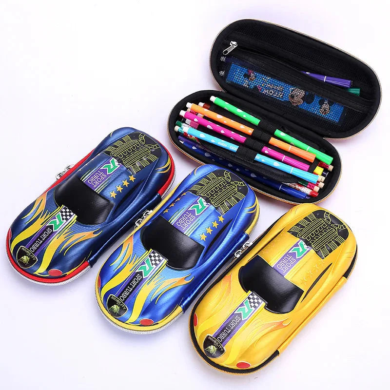 Estojo Escolar Infantil Racing Car