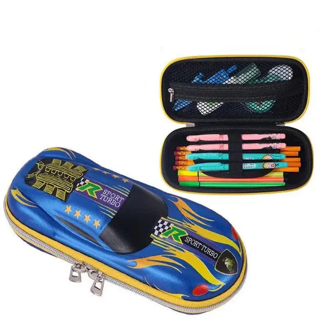Estojo Escolar Infantil Racing Car