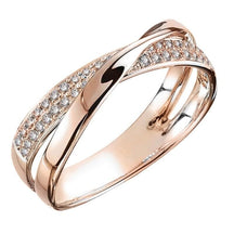 Anel Feminino Freshy Rose Banhado a Prata