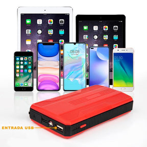 Auxiliar de Partida de Carro 12v e 20000mah - Carpower - Lojas Promorin