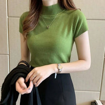 Blusa Cashmere Gola Alta