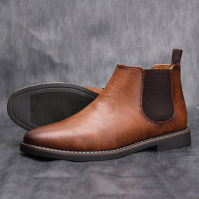 Bota Chelsea Masculina Original em Couro e Palmilha Ortopédica - Lojas Promorin