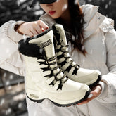 Bota de Inverno Neve de Lã a Prova D'água