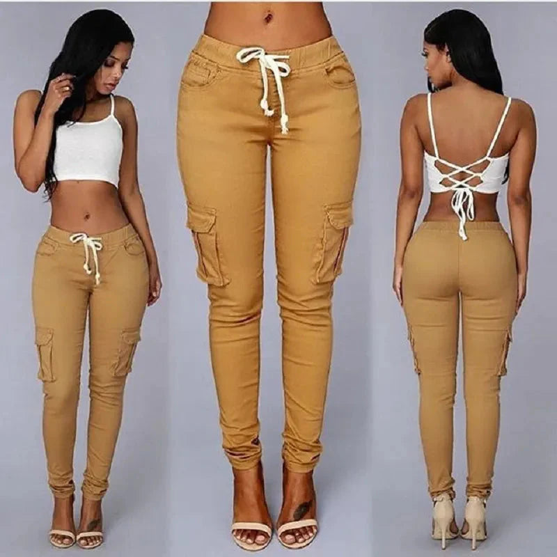 Calça jogger Feminina Cintura Alta Serenity