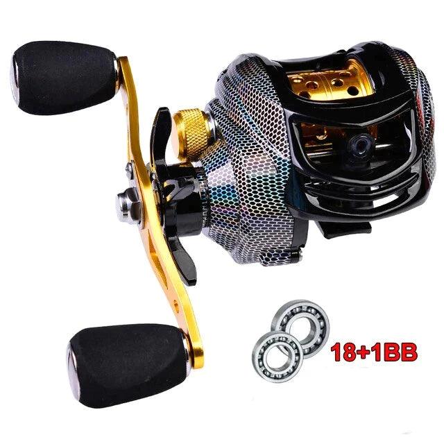 Carretilha de Pesca SNAKE - 10Kg Drag - Lojas Promorin