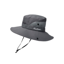 Chapéu de Sol Dobrável com Proteção UV 50+