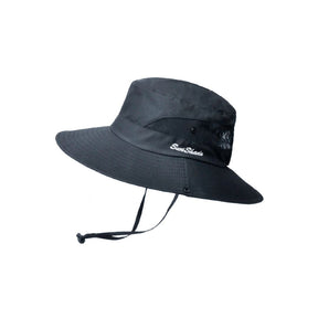 Chapéu de Sol Dobrável com Proteção UV 50+