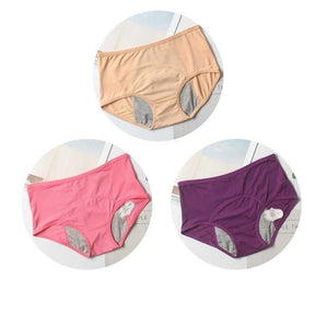 COMPRE 1 LEVE 3 - Calcinha Absorvente Basic - Fluxo Noturno - Lojas Promorin
