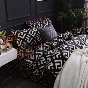 Conjunto de Cama Completo em Algodão Premium | King Luxury - Lojas Promorin