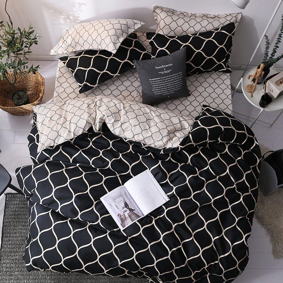 Conjunto de Cama Completo em Algodão Premium | King Luxury - Lojas Promorin